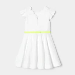 Robe de cérémonie enfant fille - blanc jacadi