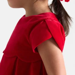 Robe de fêtes bébé fille - rouge jacadi