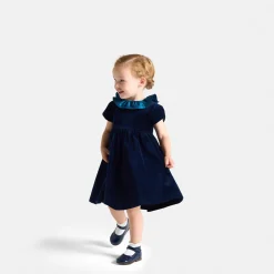 Robe de fêtes bébé fille - marine jacadi