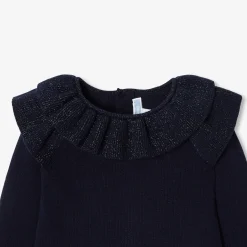 Robe en tricot bébé fille - marine jacadi