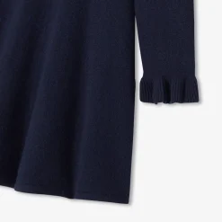 Robe en tricot enfant fille - marine jacadi