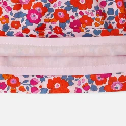 Robe enfant fille en tissu Liberty - rose/multicolore