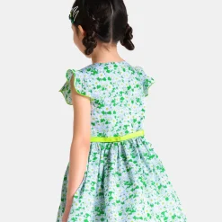 Robe enfant fille en tissu Liberty