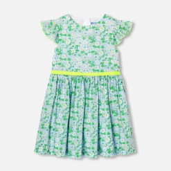 Robe enfant fille en tissu Liberty