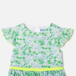 Robe enfant fille en tissu Liberty