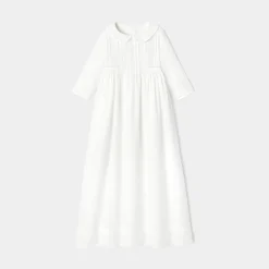 Robe longue de cérémonie bébé fille - blanc jacadi