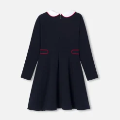 Robe manches longues enfant fille - marine jacadi
