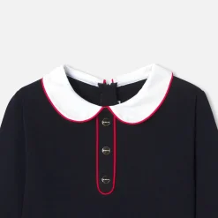 Robe manches longues enfant fille - marine jacadi