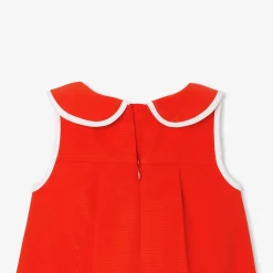 Robe sans manches bébé fille - tangerine