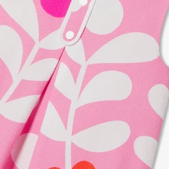 Robe sans manches enfant fille - rose/multicolore