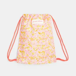 Sac à goûter en tissu Liberty - Jacadi x Tohana - jaune/multicolore