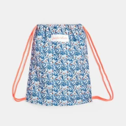 Sac à goûter en tissu Liberty - Jacadi x Tohana - bleu/multicolore