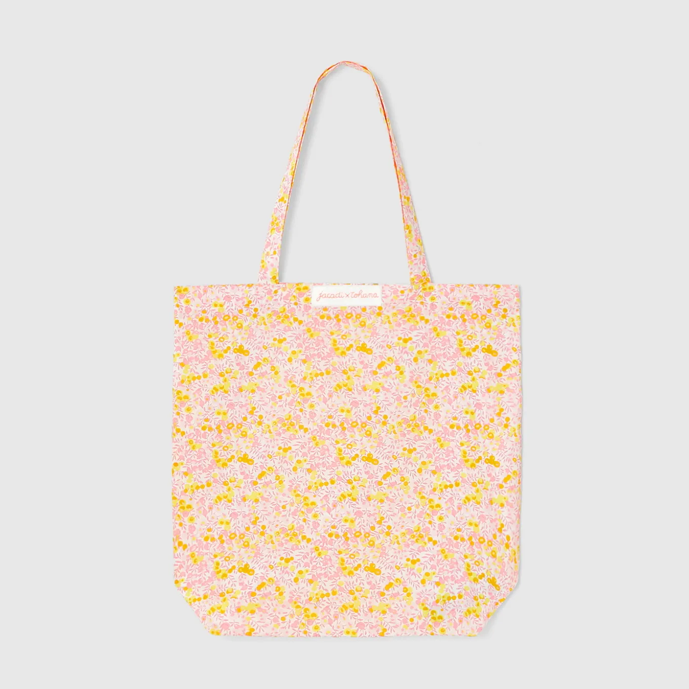 Sac tissu en tissu Liberty - Jacadi x Tohana - jaune/multicolore