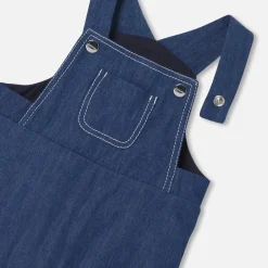 Salopette en jean bébé garçon - denim fonce