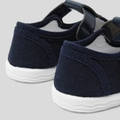 Sandales bébé en toile - marine jacadi