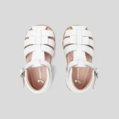 Sandales bébé fille - blanc jacadi