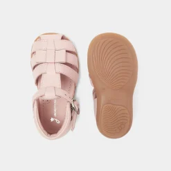 Sandales bébé fille - rose jacadi