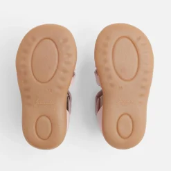 Sandales premiers pas bébé fille - rose