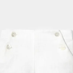 Short à pont bébé garçon - blanc jacadi