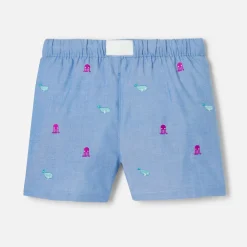 Short de bain enfant garçon - bleu clair jacadi