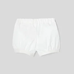 Short en twill bébé fille - blanc jacadi