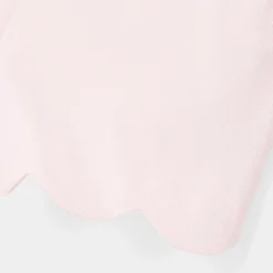 Short enfant fille en piqué de coton - rose poudre jacadi