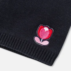 Snood bébé fille - marine/multicolore