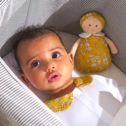 Support en bois pour couffin KUKO Charlie Crane x Jacadi - naturel