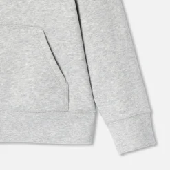 Sweat à capuche enfant - gris chine clair jacadi