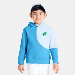 Sweat à capuche enfant garçon - bleu/multicolore