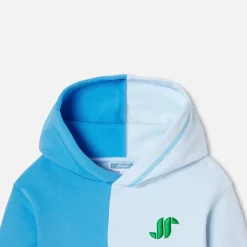 Sweat à capuche enfant garçon - bleu/multicolore