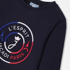 Sweat enfant en interlock - marine jacadi