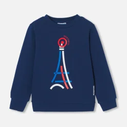 Sweat enfant garçon - bleu marne