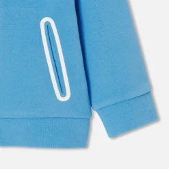 Sweat zippé bébé garçon - ciel