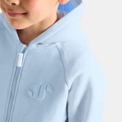 Sweat zippé enfant garçon à capuche - nuage