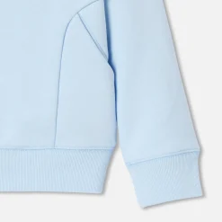 Sweat zippé enfant garçon à capuche - nuage