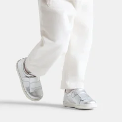 Tennis bébé fille - argent