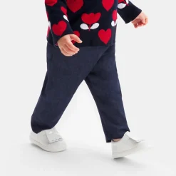 Tennis bébé fille en cuir - blanc jacadi