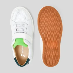 Tennis enfant - blanc/vert