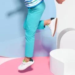 Tennis enfant - blanc/vert