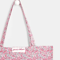 Tote bag en tissu Liberty - Jacadi x Tohana - rose/gris