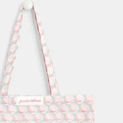 Tote bag en tissu Liberty - Jacadi x Tohana - rose/bleu