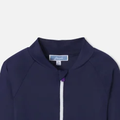 T-shirt de protection UV UPF 40+ enfant garçon - bleu/multicolore