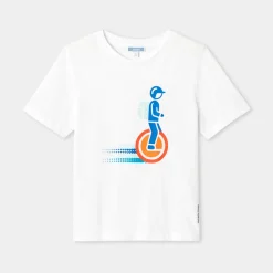 T-shirt enfant garçon imprimé - blanc jacadi