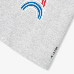 T-shirt imprimé enfant garçon - gris chine clair jacadi