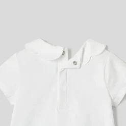 T-shirt manches courtes bébé fille - blanc jacadi