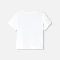 T-shirt manches courtes bébé garçon - blanc jacadi