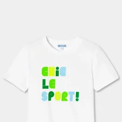 T-shirt manches courtes enfant - blanc jacadi