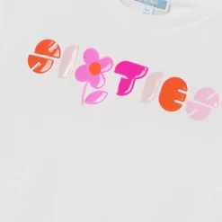 T-shirt manches courtes enfant fille - blanc jacadi