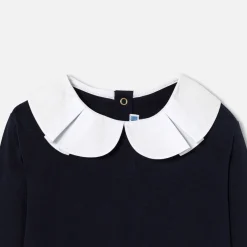 T-shirt manches longues enfant fille - marine jacadi